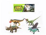 OBL894614 - FOUR 6.5-INCH PAINTED DINOSAURS