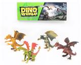 OBL894619 - FOUR 4-INCH MONSTER DRAGONS