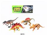 OBL894622 - FOUR 6-INCH PAINTED DINOSAURS