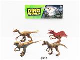OBL894624 - FOUR 6-INCH PAINTED DINOSAURS