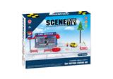 OBL894680 - 2 BOARD CAR WASH SCENE