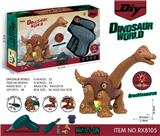 OBL894708 - 单只庄滑行拆装恐龙(腕龙)带灯光声音