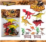 OBL894814 - DINOSAUR SUIT 14PCS