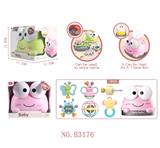 OBL895486 - 多功能青蛙摇铃收纳盒