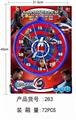OBL895628 - CAPTAIN USA DOUBLE SIDED MAGNETIC DART TARGET