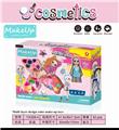 OBL897217 - GIRL DIY THREE LAYERS OF MAKEUP WITH DOLLS