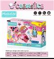 OBL897218 - GIRL DIY THREE LAYERS OF MAKEUP WITH DOLLS