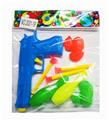 OBL897408 - SOLID-COLORED NEEDLE GUN WITH DUCK AND BOWLING BALL