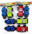 OBL897504 - SOLID COLOR INERTIAL POLICE CAR TOWING SLIDING CAR