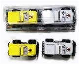 OBL897509 - TWO SOLID COLOR INERTIA RACING CARS