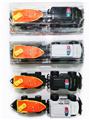 OBL897514 - SOLID COLOR INERTIA POLICE CAR TOWING FORCE BOAT