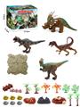 OBL898678 - 34Pcs puzzle scene dinosaur diy suit