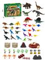 OBL898692 - 62Pcs puzzle scene dinosaur diy suit