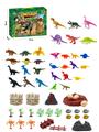 OBL898693 - 62Pcs puzzle scene dinosaur diy suit