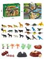 OBL898703 - 43Pcs puzzle scene animal diy set with non woven map