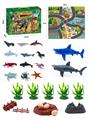 OBL898705 - 31Pcs puzzle scene ocean diy set with non woven map