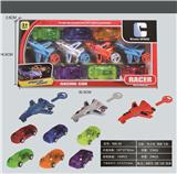 OBL900424 - 实色回力车+4只飞机