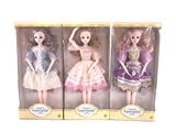 OBL901601 - 22 INCH SOLID JOINT 3D EYE LEAF LORI DOLL