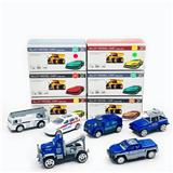 OBL901766 - TAXI POLICE CAR (6 MODELS) 1:64
