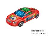 OBL902093 - 3D LIGHT MUSIC INERTIAL GRAFFITI RACING CAR