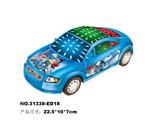 OBL902099 - 3D LIGHT MUSIC SMURF INERTIAL CAR