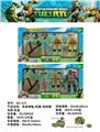 OBL902205 - 忍者神龟+武器+发射器