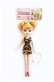 OBL902568 - 9-INCH 3D EYE FASHION SMILING FACE DOLL BODY