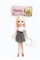 OBL902572 - 9-INCH 3D EYE FASHION SMILING FACE DOLL BODY