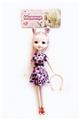 OBL902575 - 9-INCH 3D EYE FASHION SMILING FACE DOLL BODY