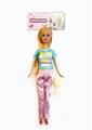 OBL902583 - 11 INCH STYLISH BLACK-SKINNED BARDOT DOLL BODY