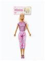 OBL902610 - 11 INCH JOINT BLACK SKIN YOGA BARBIE DOLL BODY