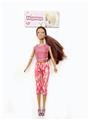 OBL902611 - 11 INCH JOINT BLACK SKIN YOGA BARDOT DOLL REAL BODY