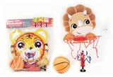 OBL904882 - DINOSAURS, TIGER BASKETBALL HANGING BOARD SET