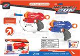 OBL905632 - SOFT BULLET GUN / MIXED RED AND BLUE