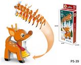 OBL907677 - 3D动物立体拼图   麋鹿