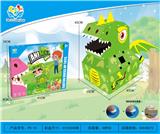 OBL907679 - 纸箱恐龙纽扣版