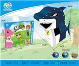 OBL907684 - 纸箱鲨鱼纽扣版