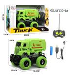 OBL907845 - 四通遥控越野工程车垃圾箱 1:22