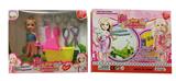 OBL909183 - 3寸小芭比配购物彩盒+8件套
