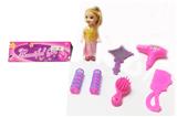 OBL909230 - 3寸小芭比配6件套