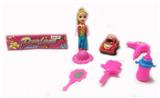 OBL909238 - 3寸小芭比配6件套