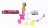OBL909239 - 3寸小芭比配5件套