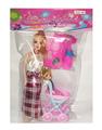 OBL909247 - 11寸空身芭比配购物车+6件套