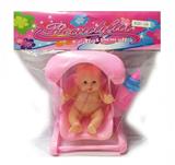 OBL909327 - 5寸小肥童配荡秋千奶瓶