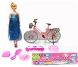 OBL909344 - 11寸大肚空身芭比配自行车+5件套