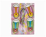 OBL910491 - 木制鞋子穿绳智力拼图