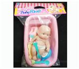 OBL910628 - 9寸 公仔浴盆餐具