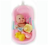 OBL910633 - 7寸 娃娃浴盆餐具