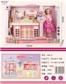 OBL911601 - VILLA BEAR SET WITH LIGHT DOORBELL WRAP