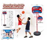 OBL911771 - Metal hoop vertical basketball stand 2 sections 15cm basketball